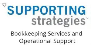 Supporting Strategies Logo with Tagline