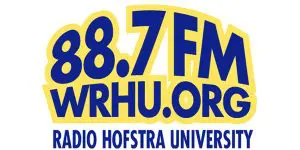 88.7 FM WRHU.ORG Logo Radio Hofstra University